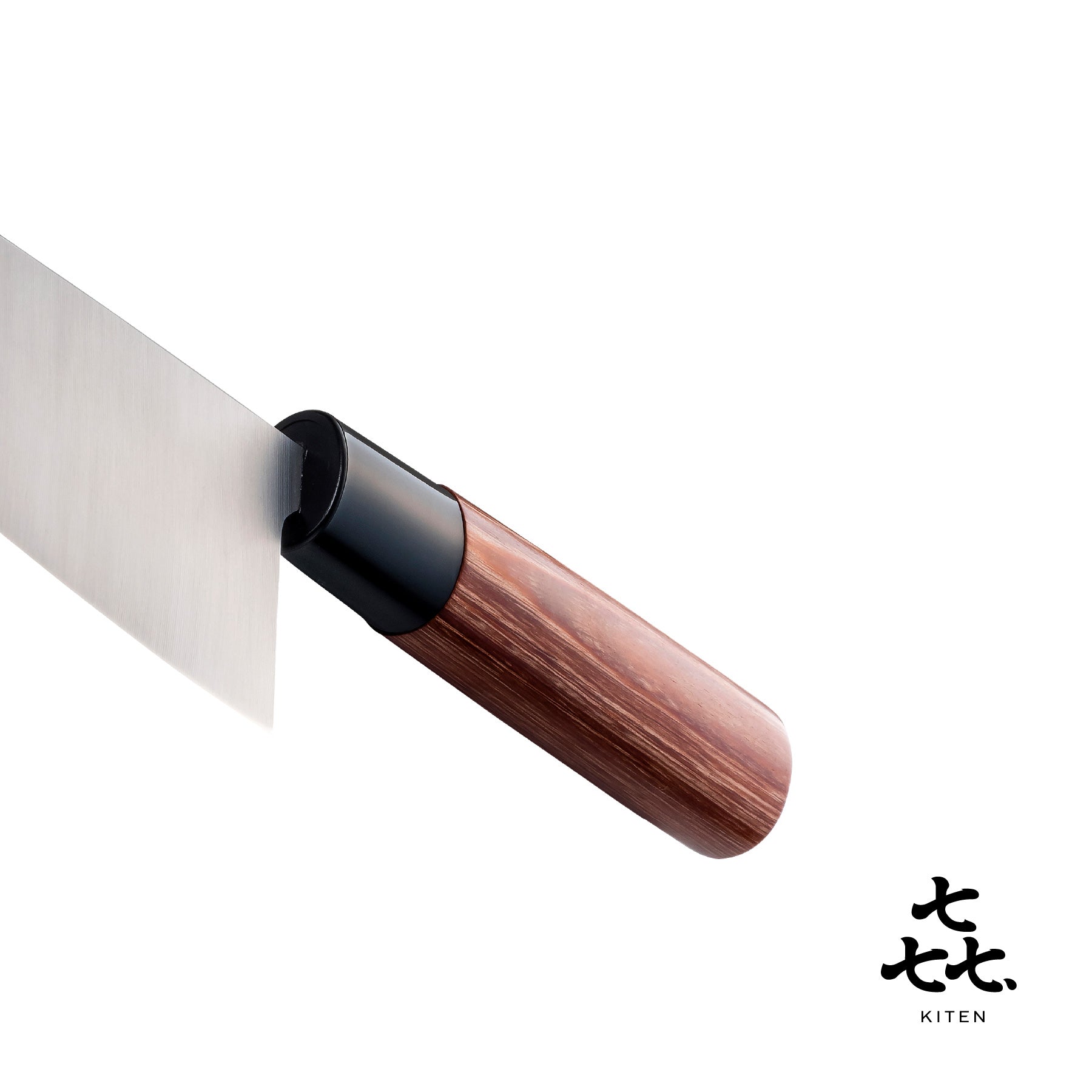「㐂.」KITEN 槌目、出刃包丁160mm、SUS420J2ステンレス鋼、茶合板ハンドル