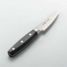 SEKI KIICHI SAKU, 3.5 inch Forged VG1, Peeling type Double Edged, Plywood Handle