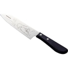 Animarch, Rabbit Model, 6.5 inch SUS420J2 steel, Santoku type Double Edged, Plywood Handle(deep purple)