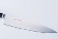 Shikisai MIYAKO, 9.5 inch AUS8 molybdenun vanadium steel  with 33 Layers of  Stainless Steel Damascus, Gyuto type Double Edged, Plywood Handle