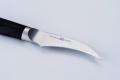 Shikisai MIYAKO, 2.4 inch AUS8 molybdenun vanadium steel  with 33 Layers of  Stainless Steel Damascus, Peeling type Double Edged, Plywood Handle