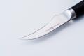 Shikisai MIYAKO, 2.4 inch AUS8 molybdenun vanadium steel  with 33 Layers of  Stainless Steel Damascus, Peeling type Double Edged, Plywood Handle