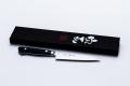 MINO HIDEICHI SAKU, 4.7 inch Forged VG1,  Petit type Double Edged, Plywood Handle